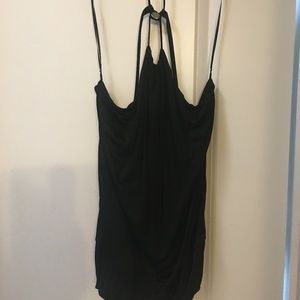 AUTHENTIC GUCCI black halter tank size S